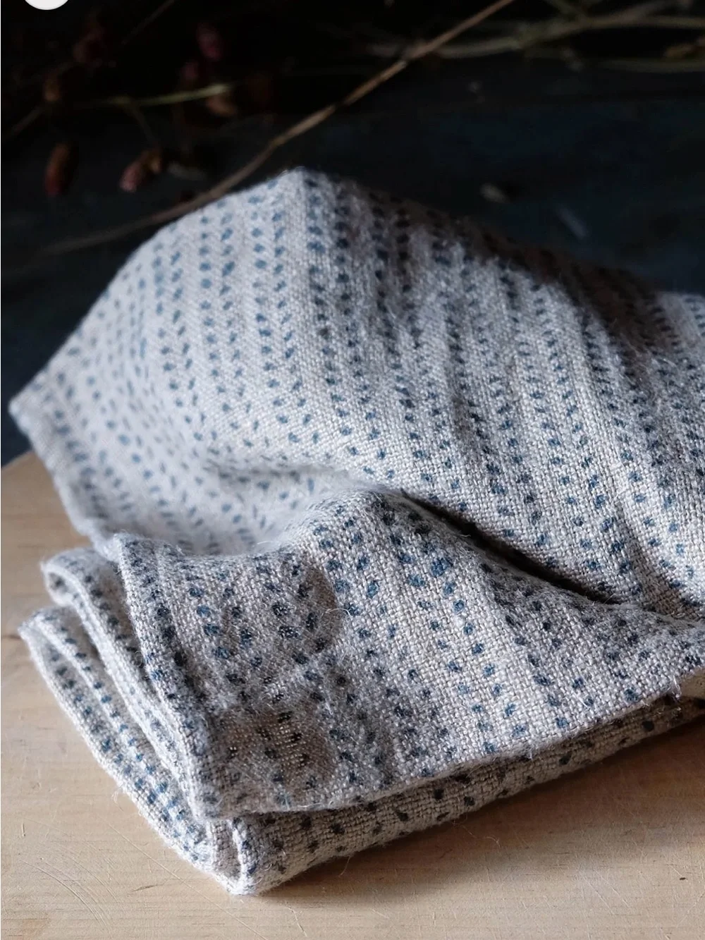 New🌟Terrain -Ripple Indigo -Napkins
